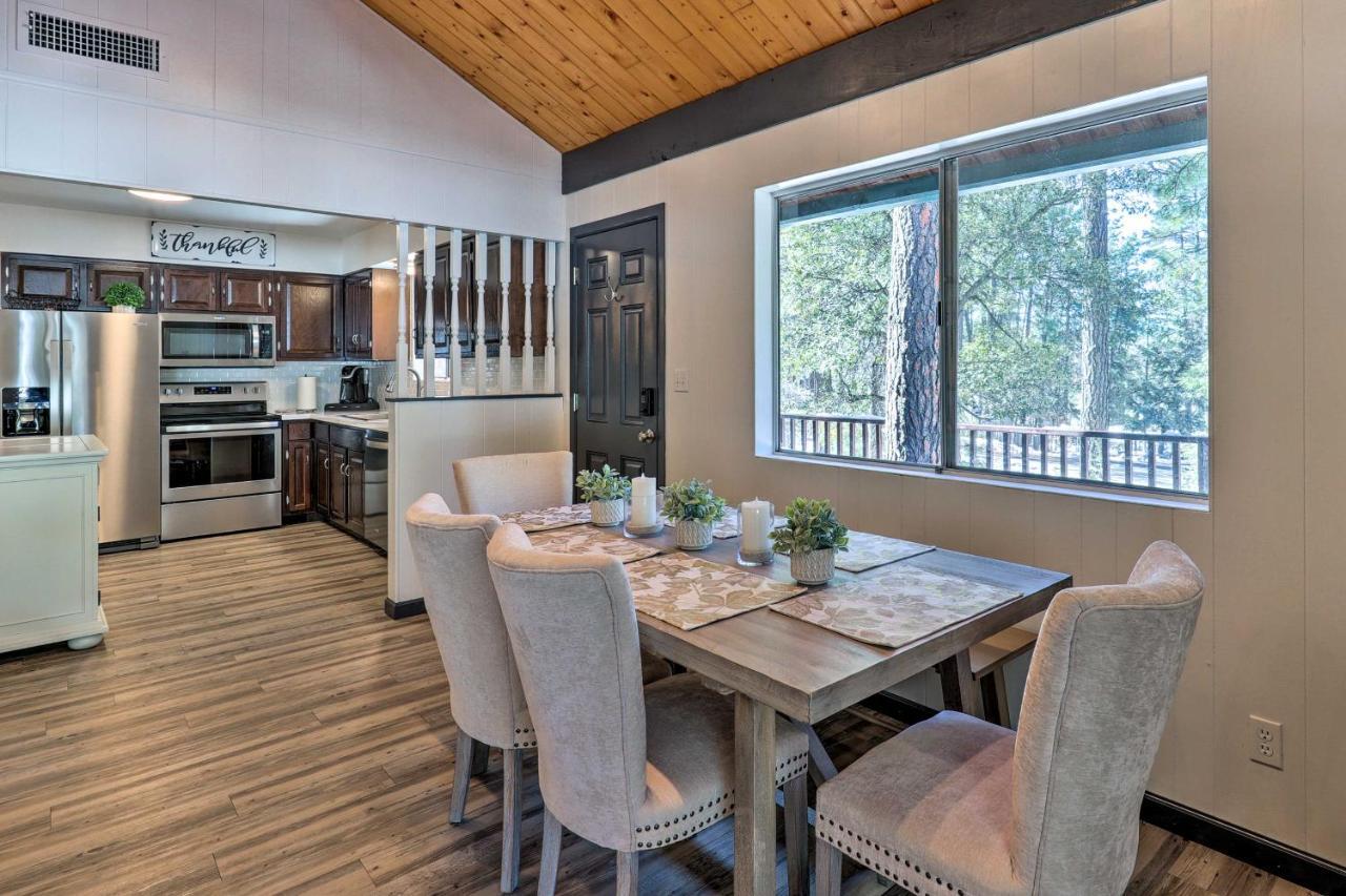 Rustic-Chic Prescott Cabin With Deck In Wooded Area! Exterior foto
